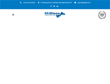 Tablet Screenshot of miglass.com